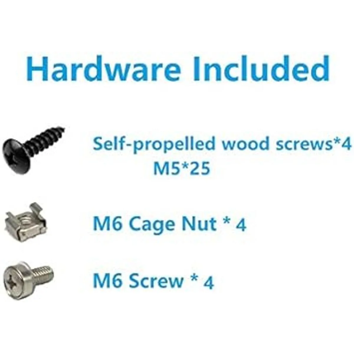 Jingchengmei 2U Estante vertical simple y plegable de_6