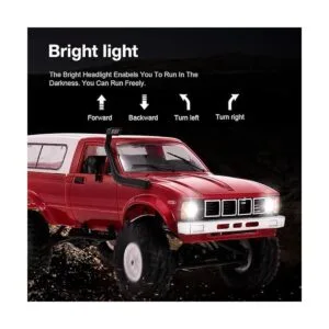 RC Rock Crawler WPL C24 RC Truck 4x4 Control remoto_5