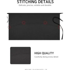 Syntus Paquete de 3 delantales de servidor con 3_6