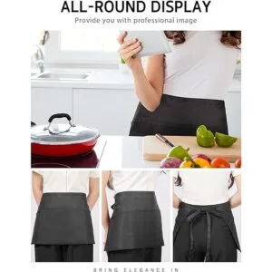 Syntus Paquete de 3 delantales de servidor con 3_3