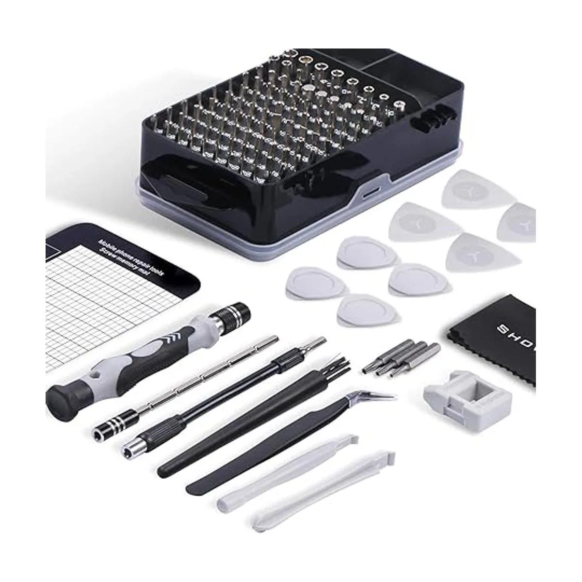 SHOWPIN Juego de destornilladores de precisión 122 en 1_6