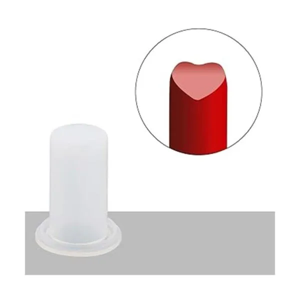 CM Moldes de silicona para pintalabios de 0.476 in