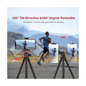 COMAN Trípode flexible e impermeable para iPhone cámara_5