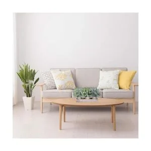 Juego de 3 mini plantas artificiales de eucalipto en_2