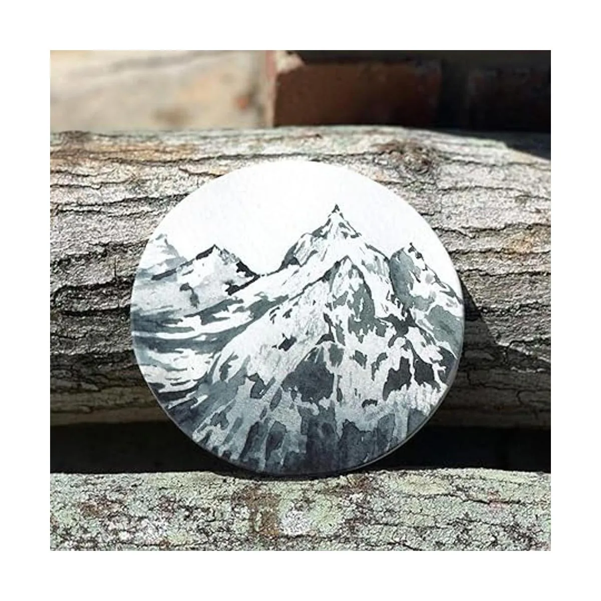 Lahome Mountain Range Posavasos Juego de posavasos