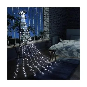 Toodour Luces de Navidad 317 luces LED de 10 x 9 pies_4