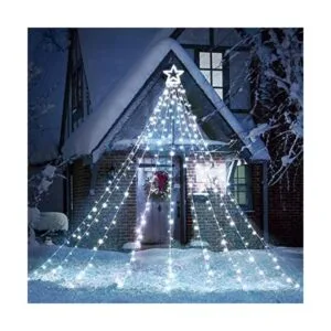 Toodour Luces de Navidad 317 luces LED de 10 x 9 pies_1