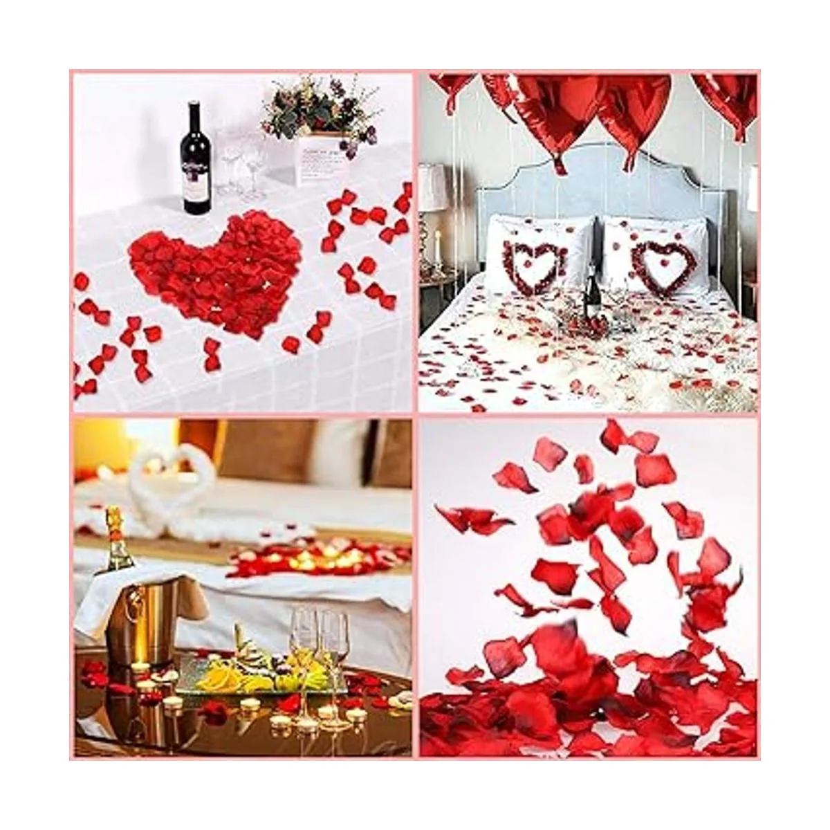 Golray Paquete de 40 globos y globos de corazón con 1000_6