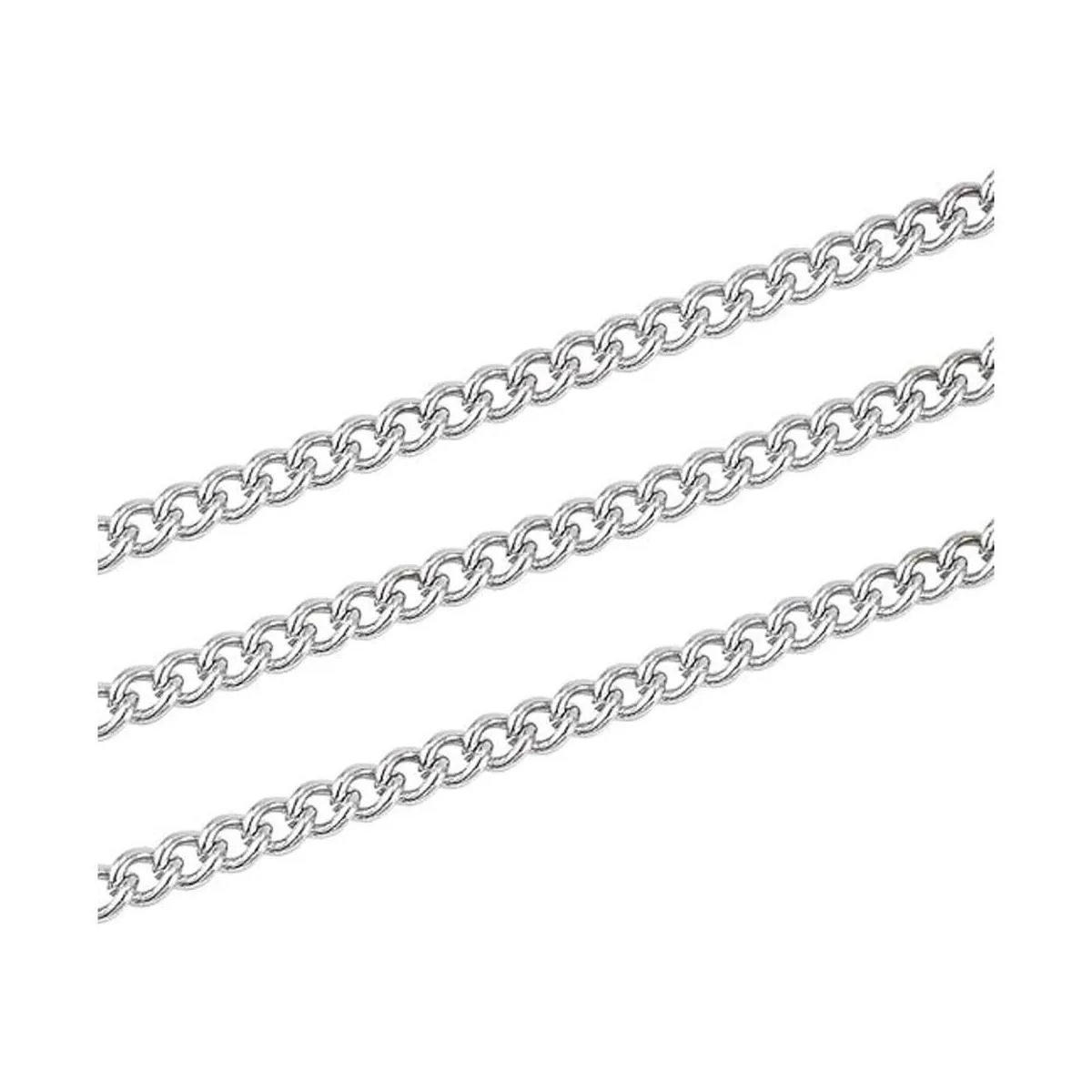 Pandahall Cadenas de acero inoxidable 304 sin soldar_3