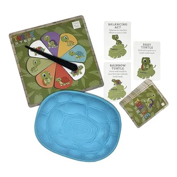 Hapinest Turtle Steps Balance Stepping Stones Juego de_5