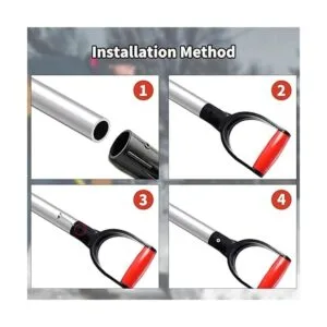 MroMax Pala D Mango de agarre de 1.260 in1.26 pulgadas de_5