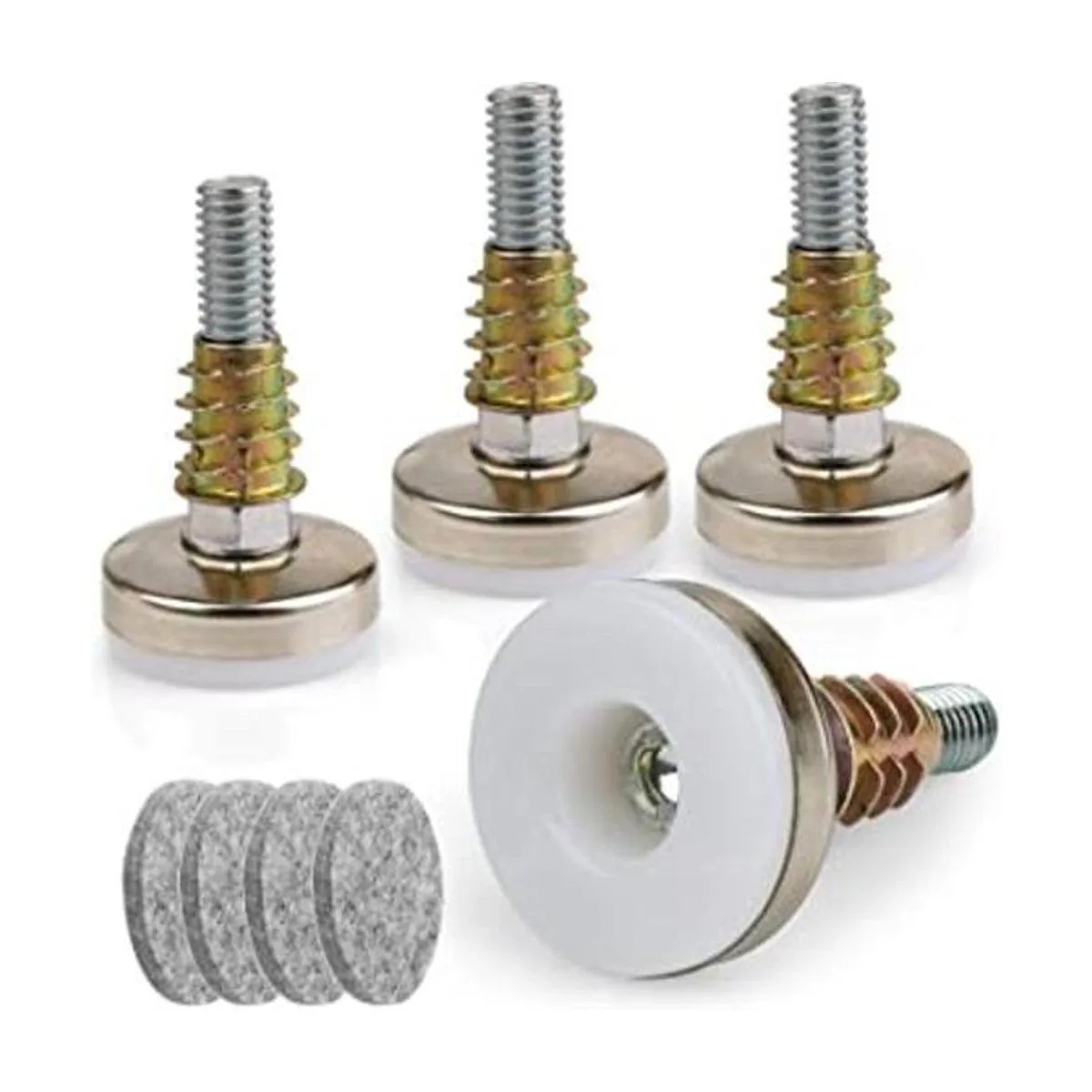 Niveladores de muebles resistentes ajustables para patas_1