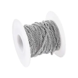 Pandahall Cadenas de acero inoxidable 304 sin soldar_2