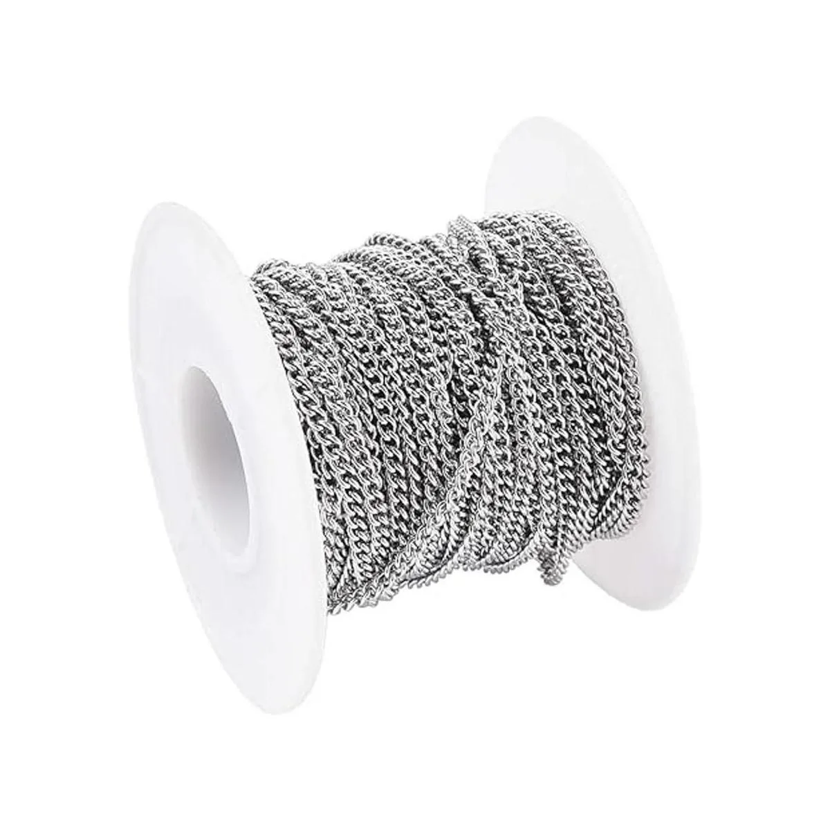 Pandahall Cadenas de acero inoxidable 304 sin soldar_2