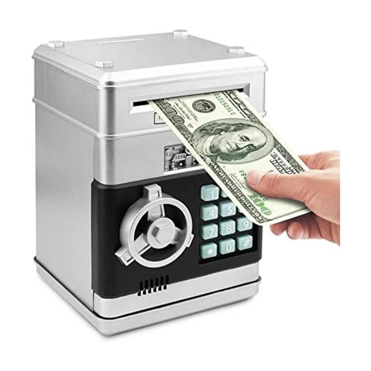 Setibre Alcancía caja de ahorro de dinero electrónica con_1