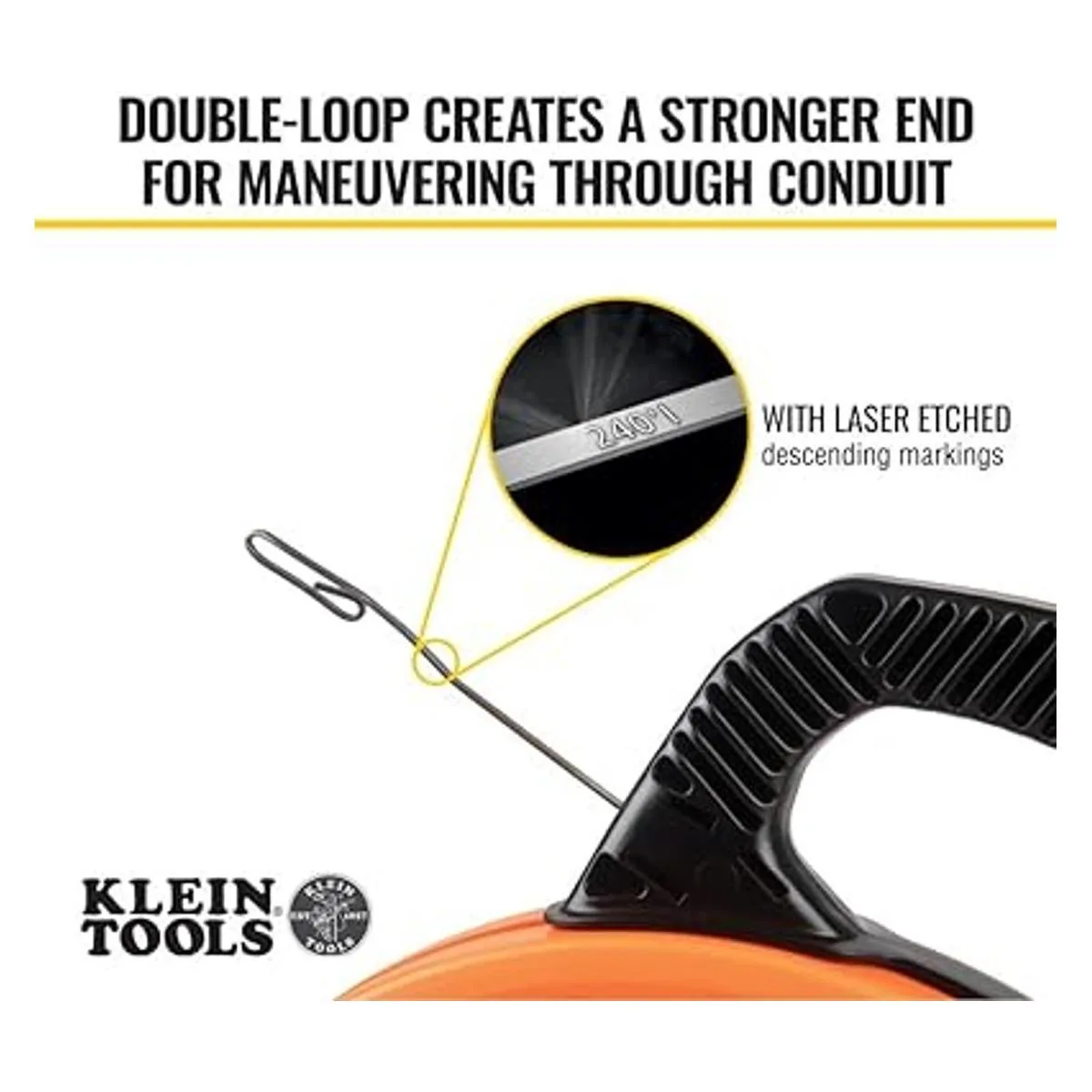 Klein Tools 56341 Extractor de cinta y alambre acero_4