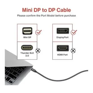 Cable mini DisplayPort a DisplayPort_2