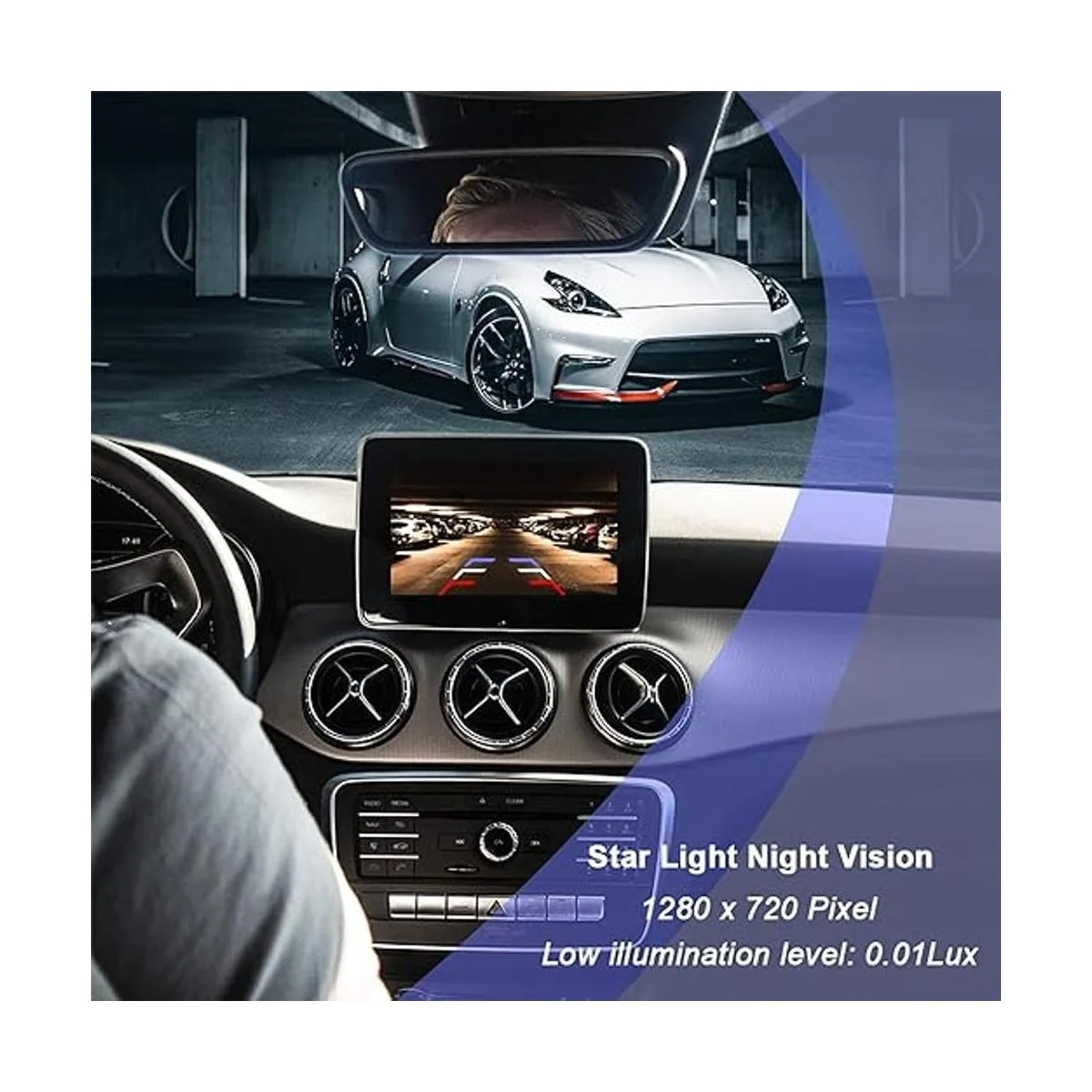 Niloghap Cámara de respaldo impermeable HD IP69K cámara_2