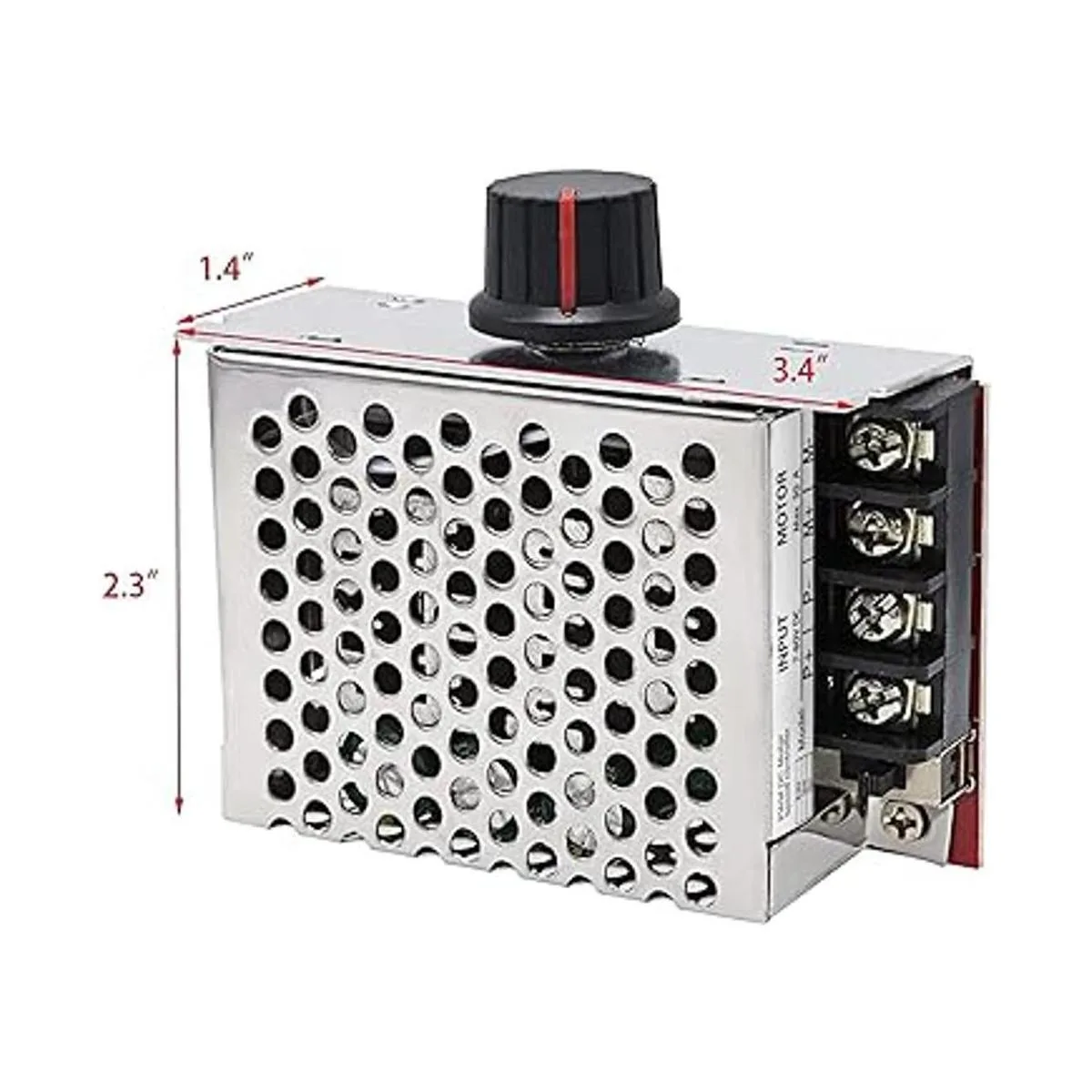 Interruptor controlador de velocidad del motor PWM DC de