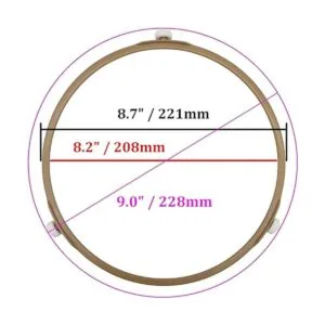 Anillo de rueda de soporte para placa giratoria de vidrio_2