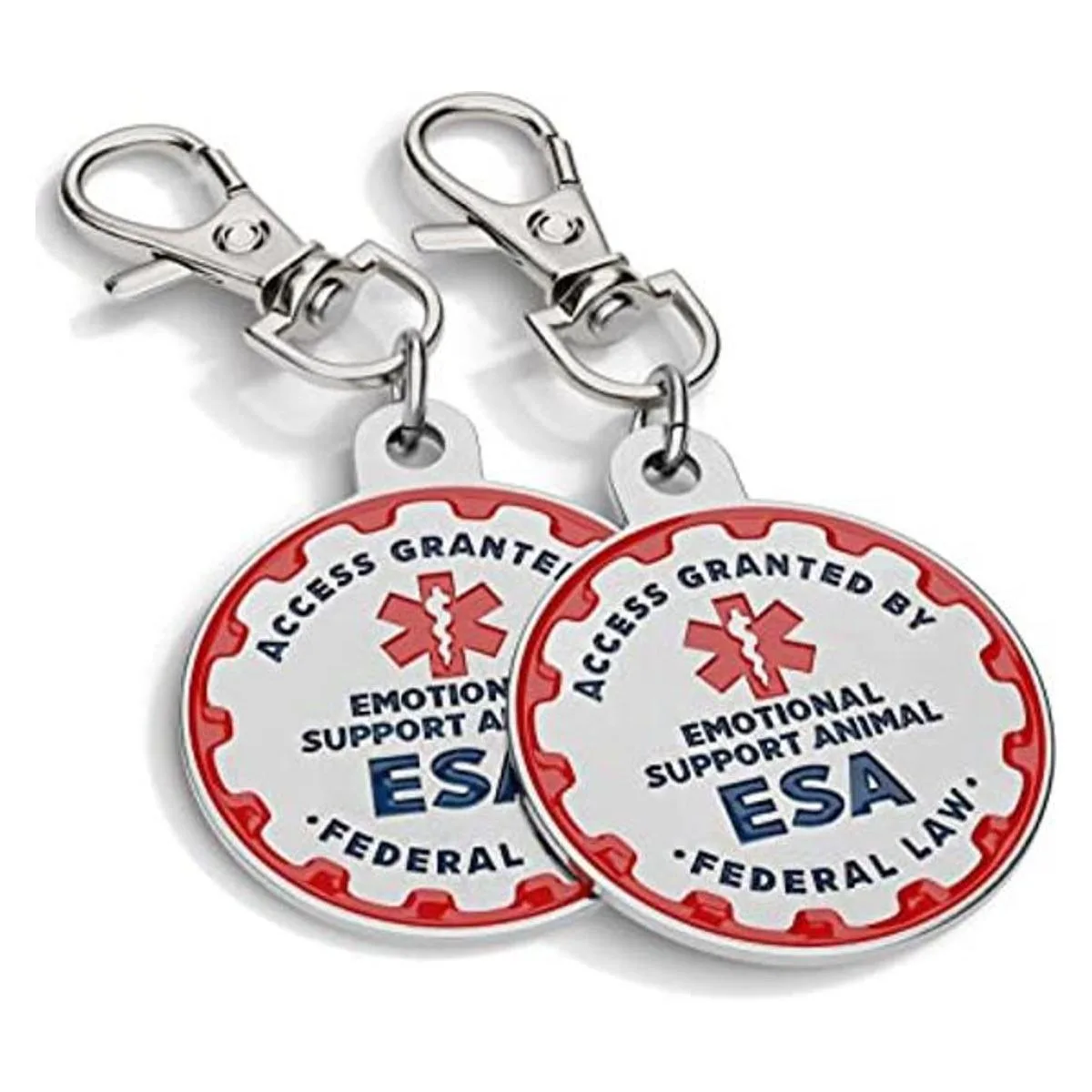 Industrial Puppy Etiqueta para perro de apoyo emocional_1