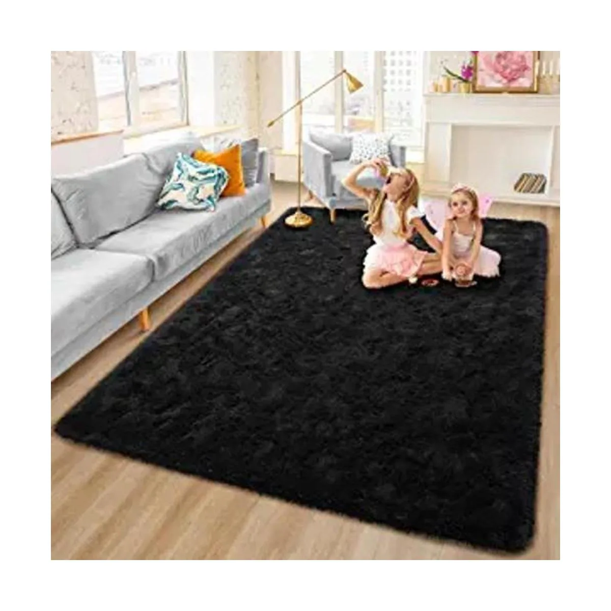 Rostyle Alfombras suaves y esponjosas para el dormitorio_1