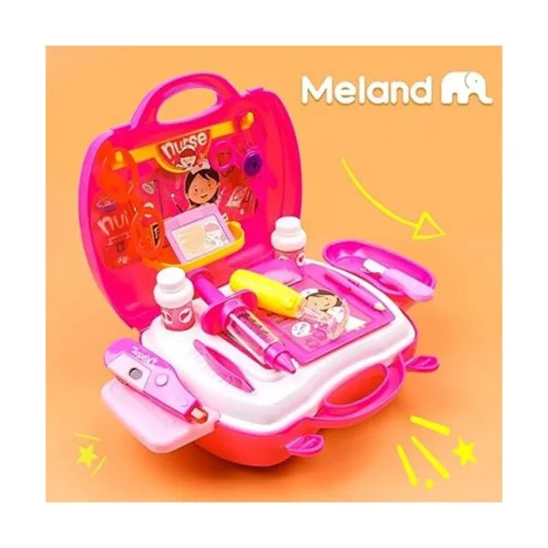 Meland Kit de médico de juguete para niñas juego de_3