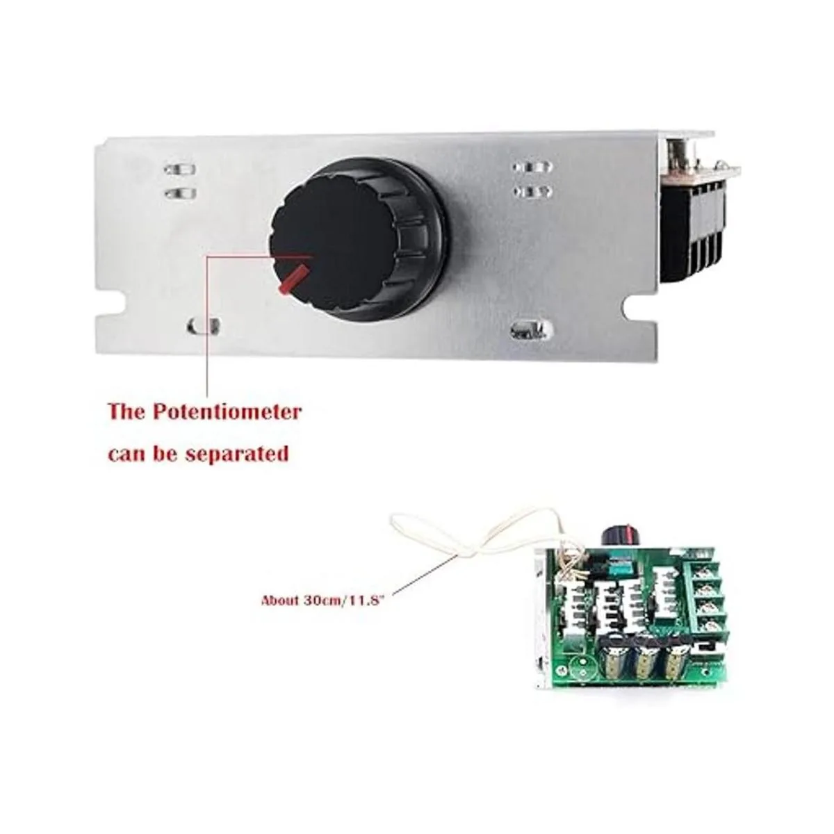 Interruptor controlador de velocidad del motor PWM DC de