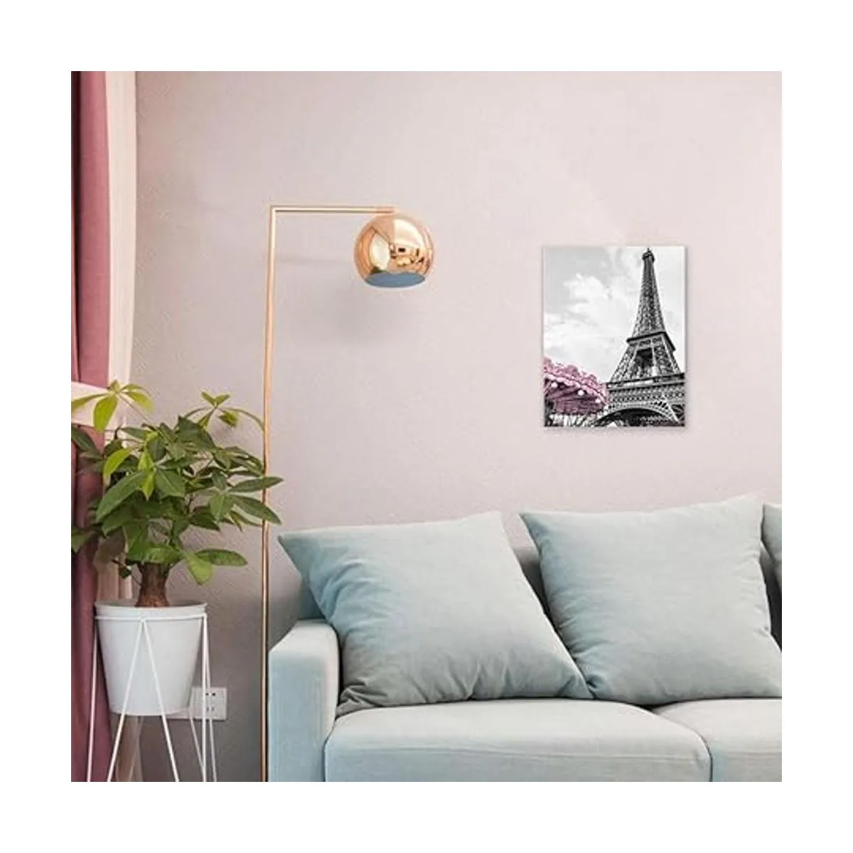 París Torre Eiffel Decoración de pared para niñas