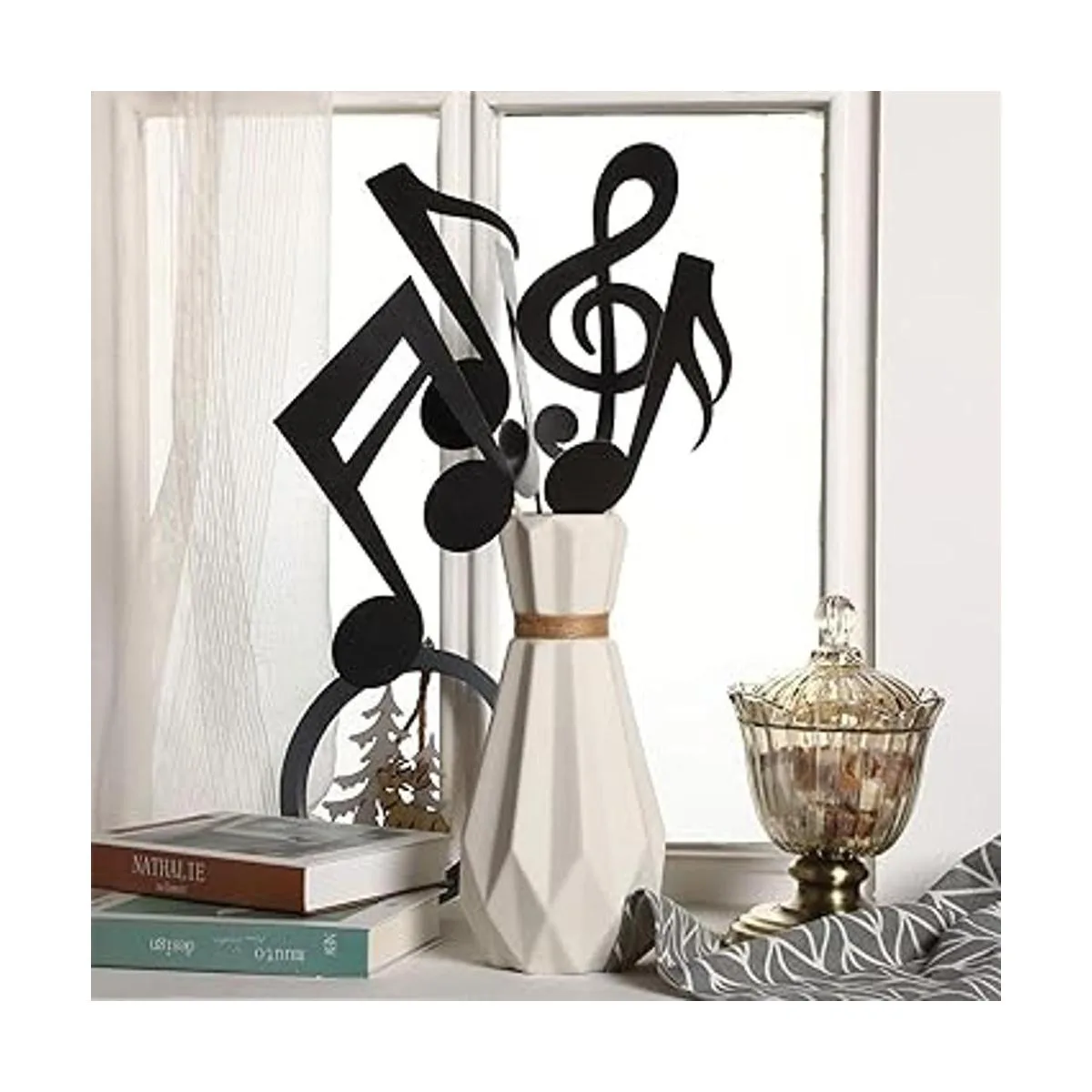 40 piezas de notas musicales decoraciones de fiesta de