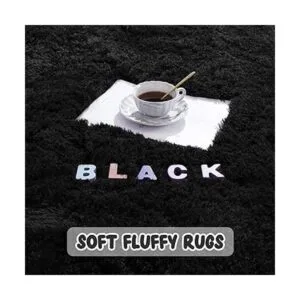 Rostyle Alfombras suaves y esponjosas para el dormitorio_6