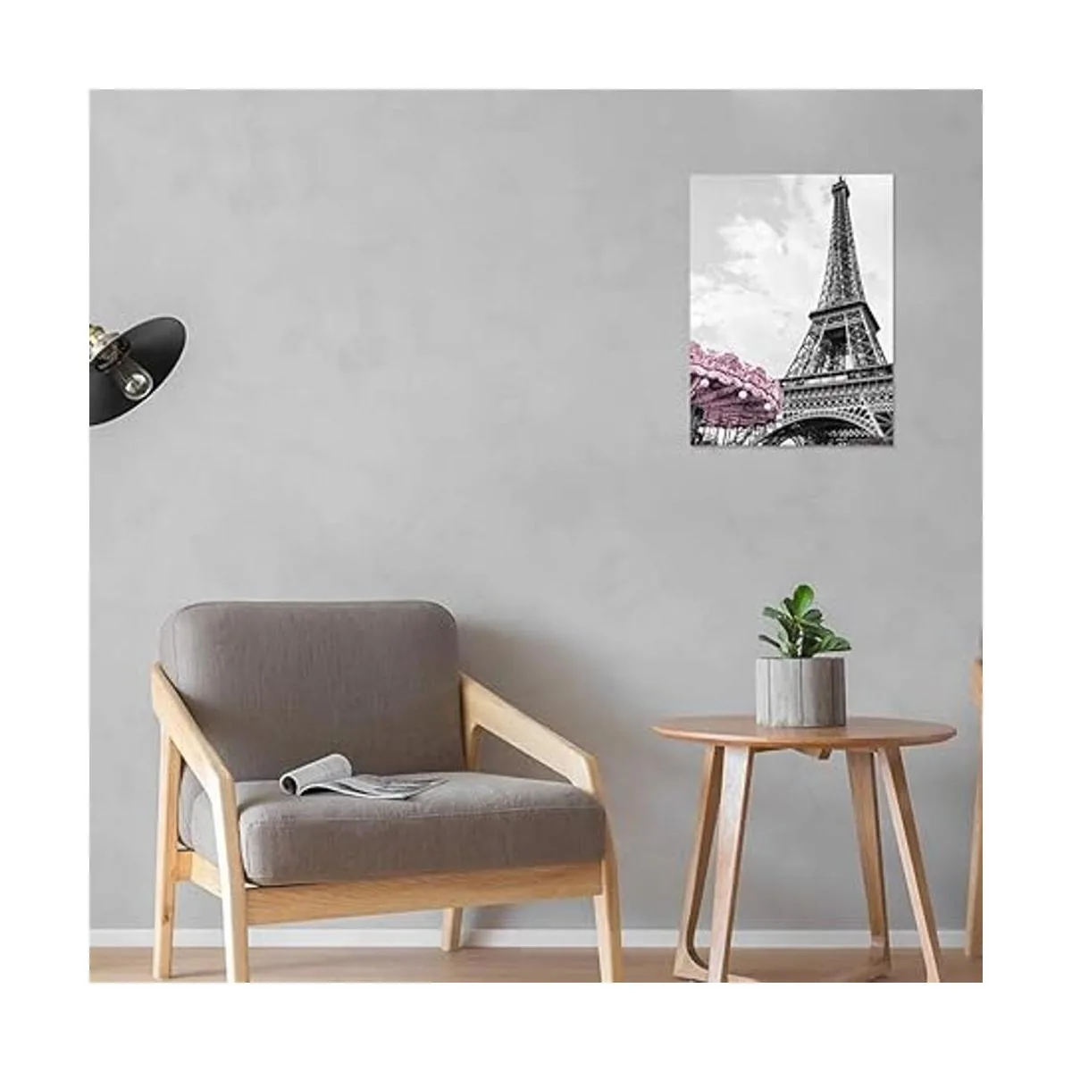 París Torre Eiffel Decoración de pared para niñas