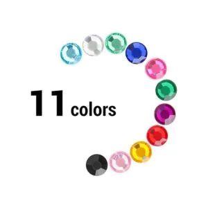 Gartful Hojas de diamantes de imitación de 0.118 in para_2