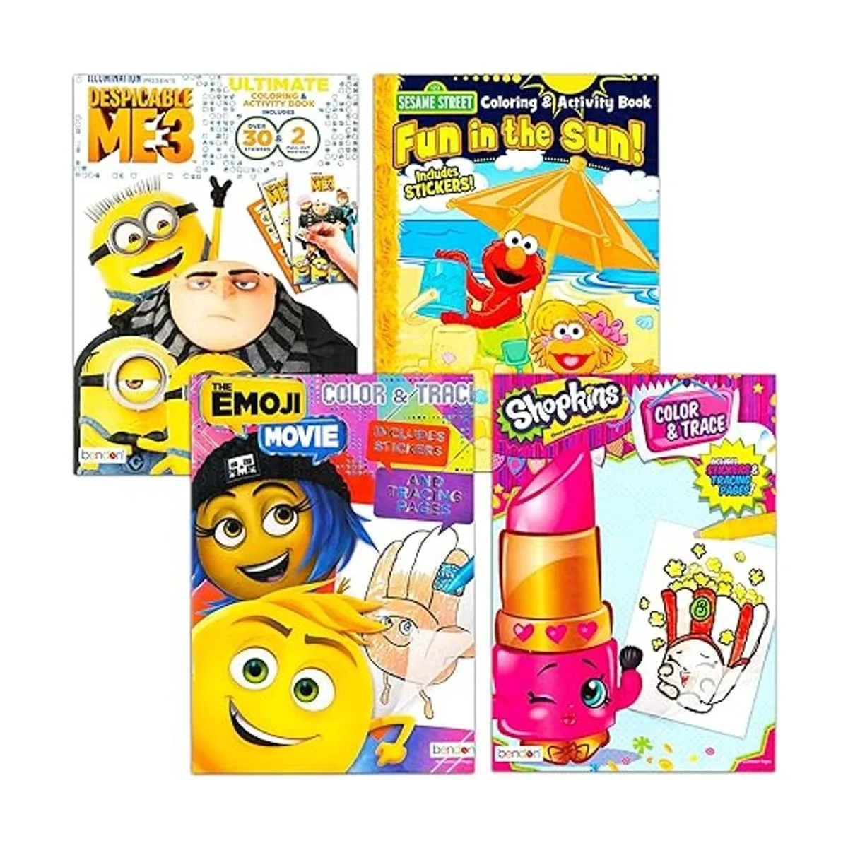 Coloring Books Bulk Surtido para niñas de 4 a 8 años el_2