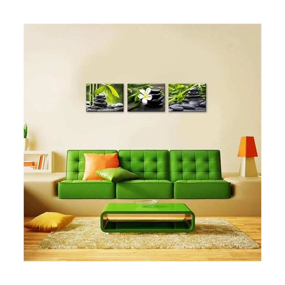 Nachic Wall Zen Pictures Wall Art Still Life Spa Stone_5