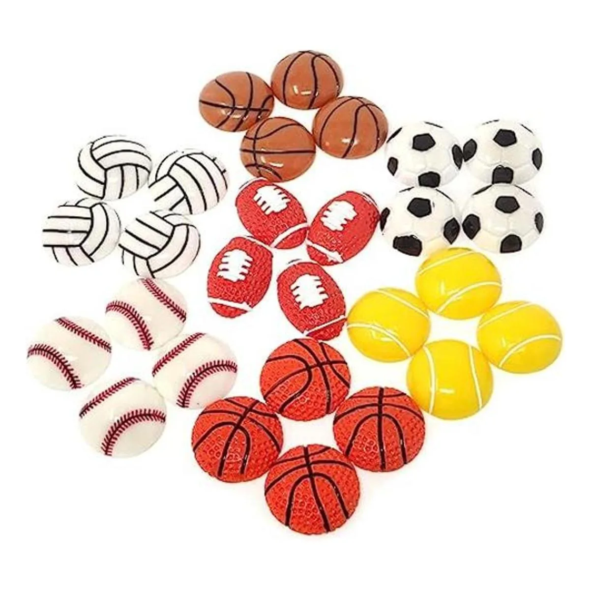 Honbay 28 abalorios de resina para álbumes de recortes_1