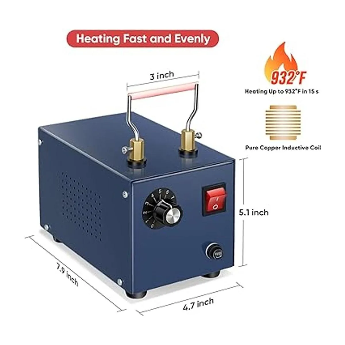 RoMech Cortador eléctrico de cuerda con potencia