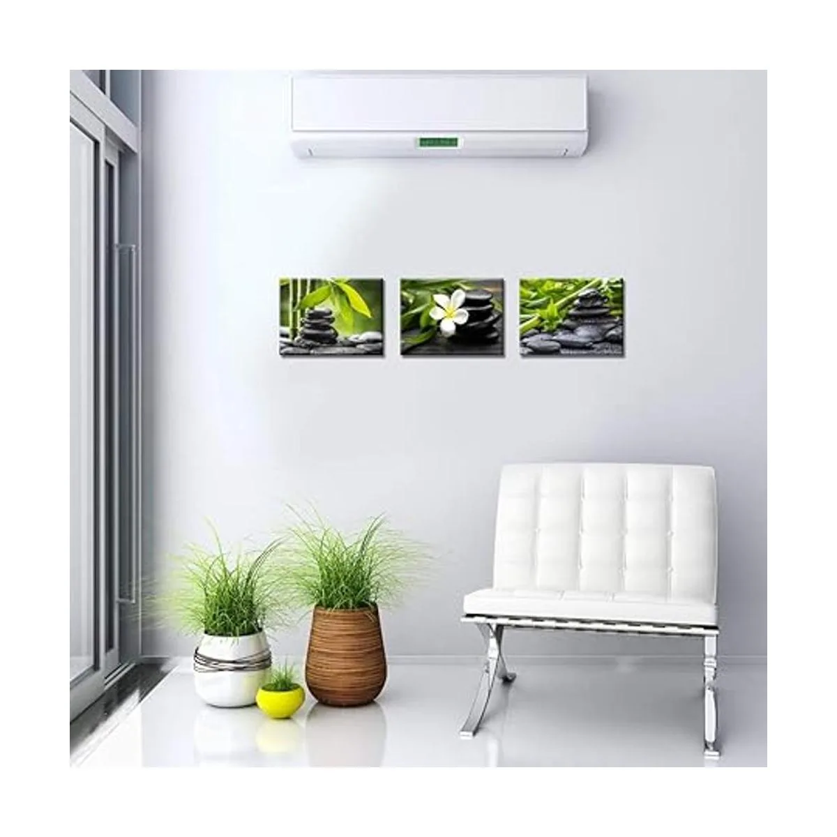 Nachic Wall Zen Pictures Wall Art Still Life Spa Stone_4