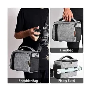 FOSOTO Funda compacta SLRDSLR elegante para cámara_3