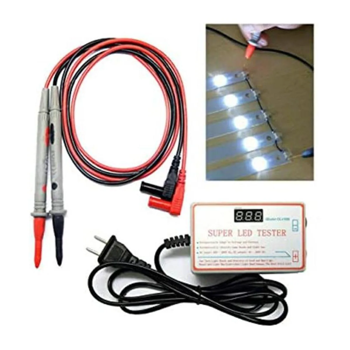 Probador de luz LED y retroiluminación de TV 0300 V de