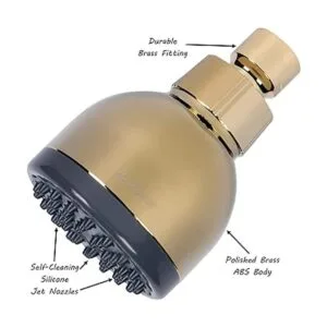 Aqua Elegante Cabezales de ducha de baja presión de agua