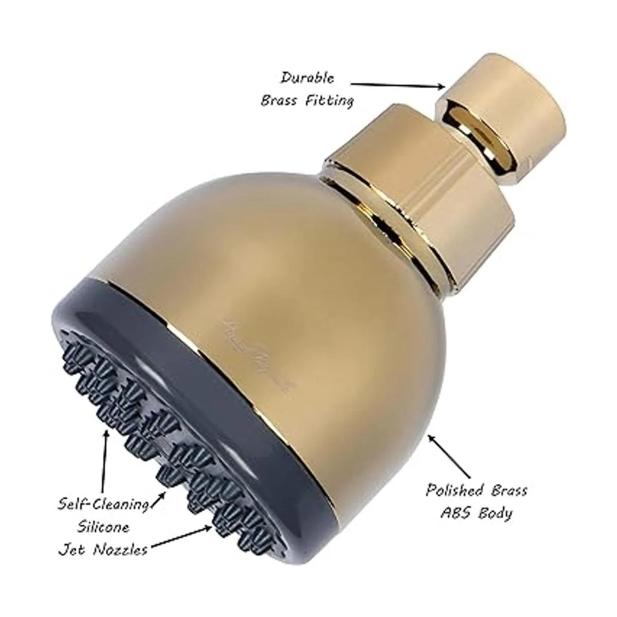 Aqua Elegante Cabezales de ducha de baja presión de agua