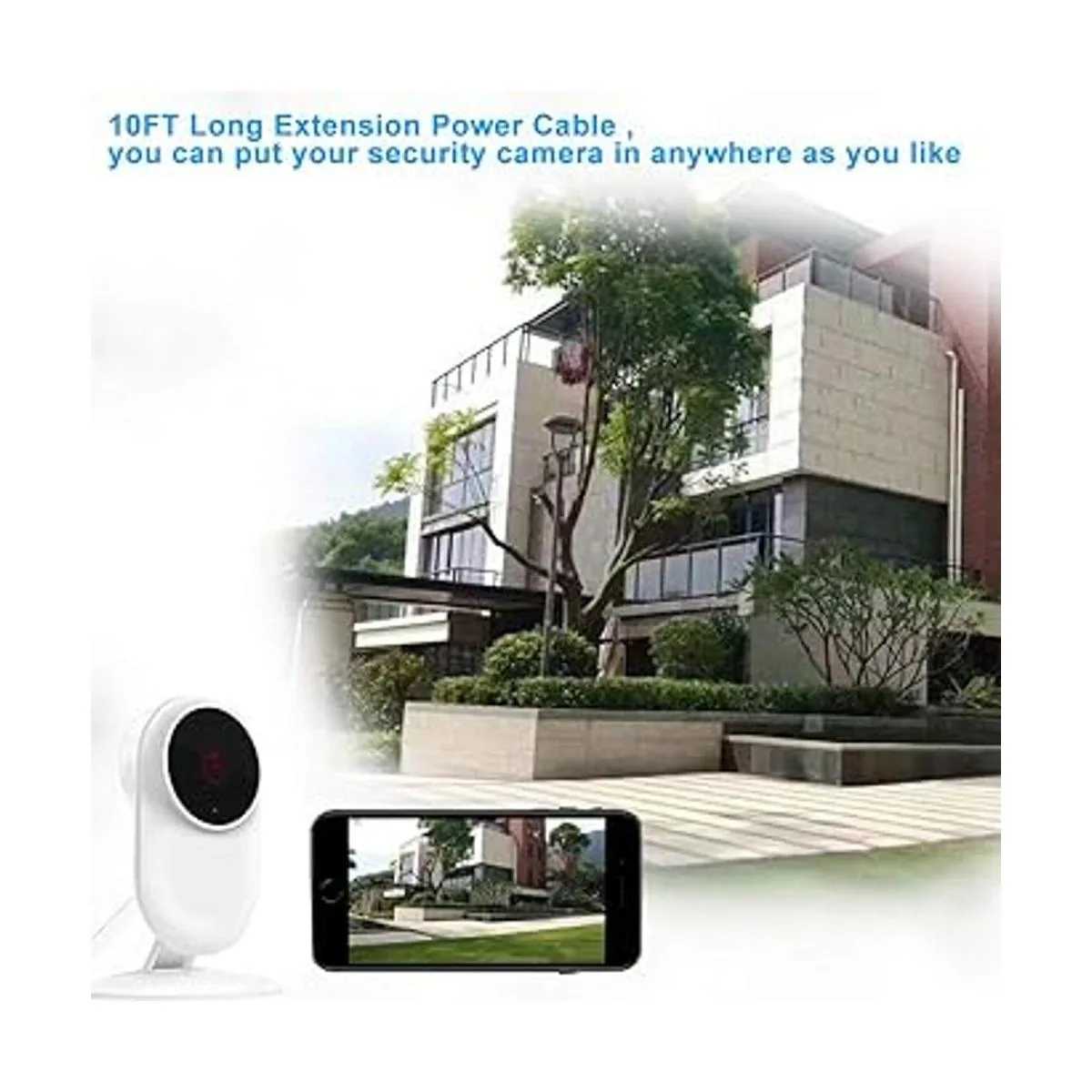 Paquete de 2 cables de extensión de alimentación USB de 10_5