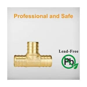 SUNGATOR 34 pulgadas PEX Tee de latón 34 pulgadas x 34_3