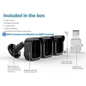 Blink XT2 Soporte de pared para cámara 3 unidades