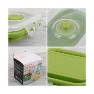 Cozihom Contenedor plegable de silicona para_5