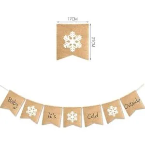 SWYOUN Arpillera bebé es frío exterior Banner invierno_4