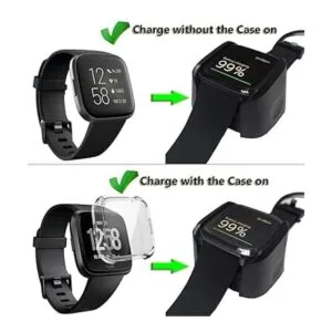 Base de repuesto compatible con cargador Fitbit Versa 2_2