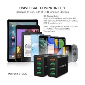 Cargador rápido USB 3.0 paquete de 2 unidades Boxeroo_3