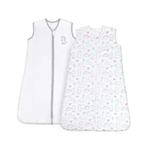 TILLYOU Sleep Sack Juego de 2 mantas de algodón para_1